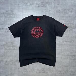 Y2K Spitfire Skater Black 00s T shirt